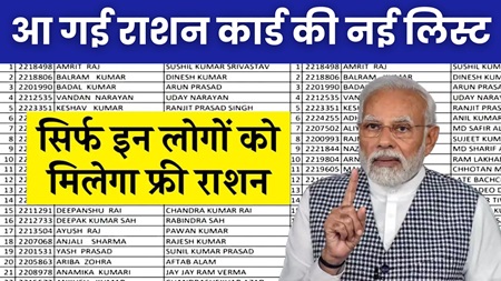 Ration Card New List 2024